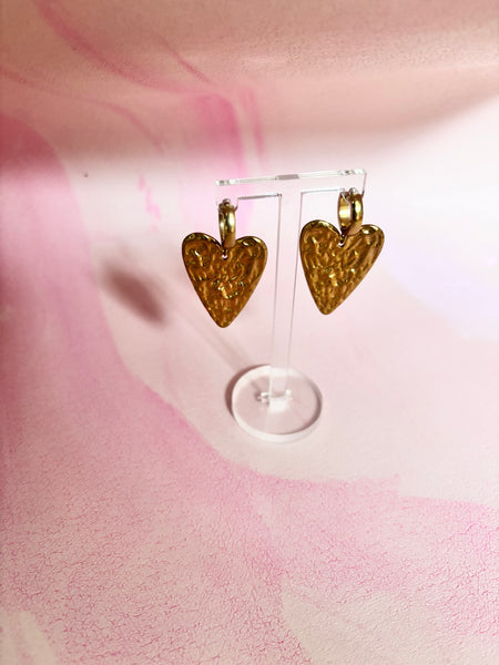 Big gold hearts