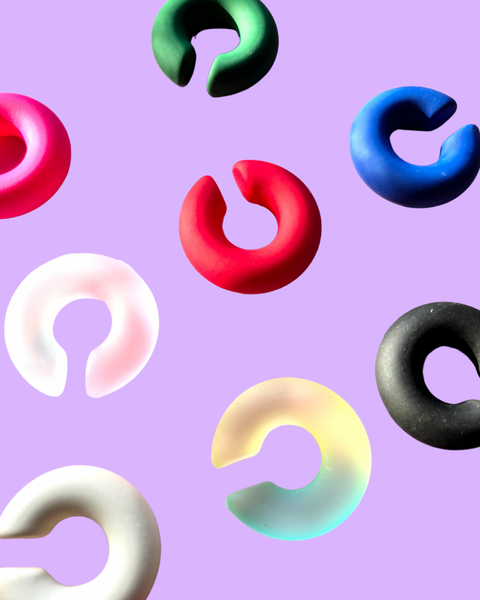 Rainbow ear-cuff